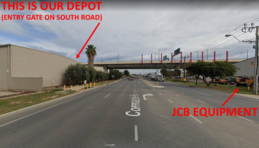 Directions to our Warehouse when heading West on Cormack Road Directions to our Warehouse when heading West on Cormack Road