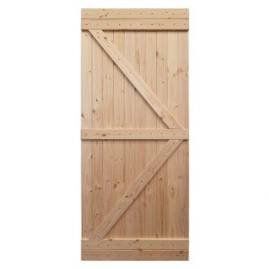 Timber Slatted Barn Style Doors