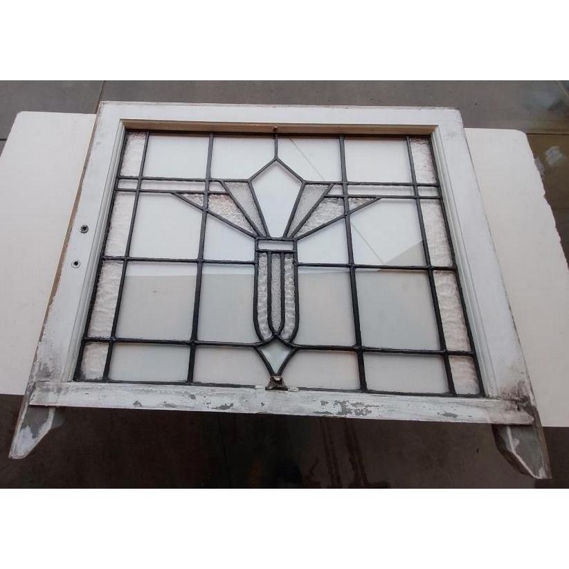 Original Leadlight Sash Window Pane <BR> 640mm x 825mm - Image 7