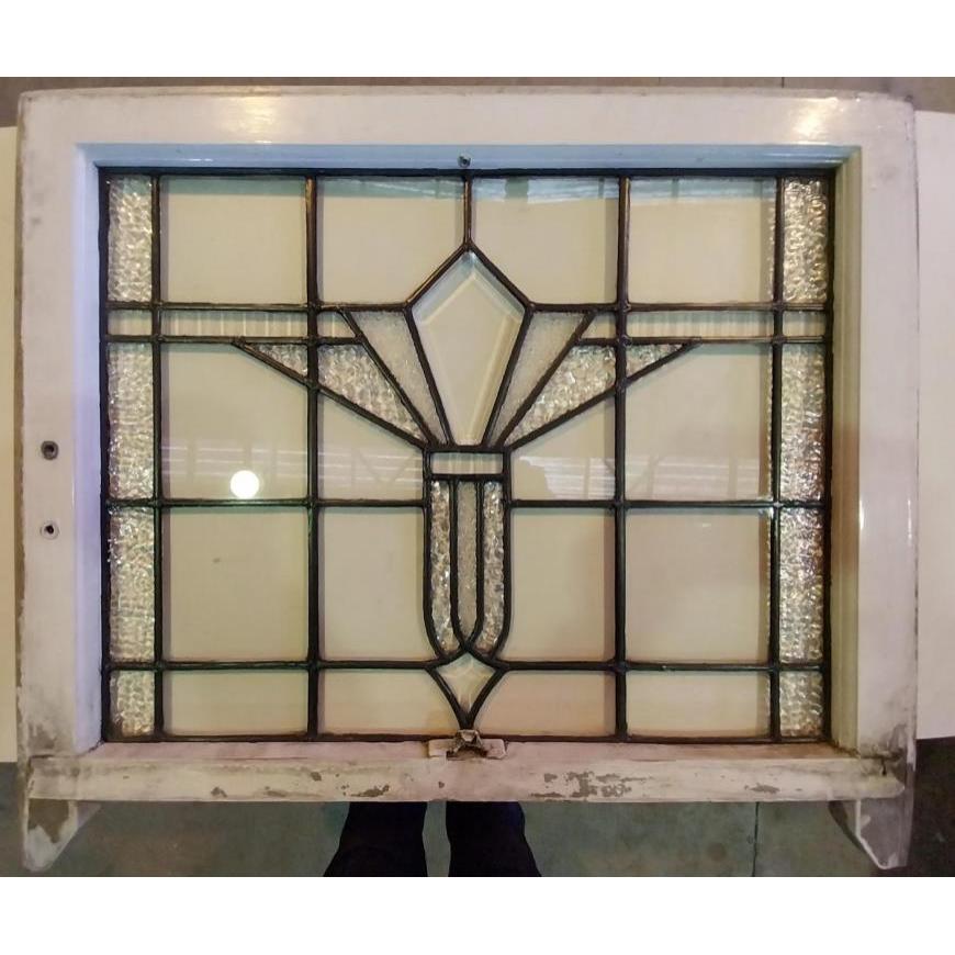 Original Leadlight Sash Window Pane <BR> 640mm x 825mm - Image 5