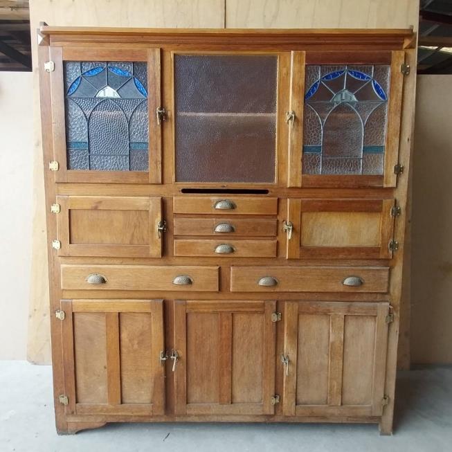 # 6120 <br> Vintage Timber Kitchen Dresser