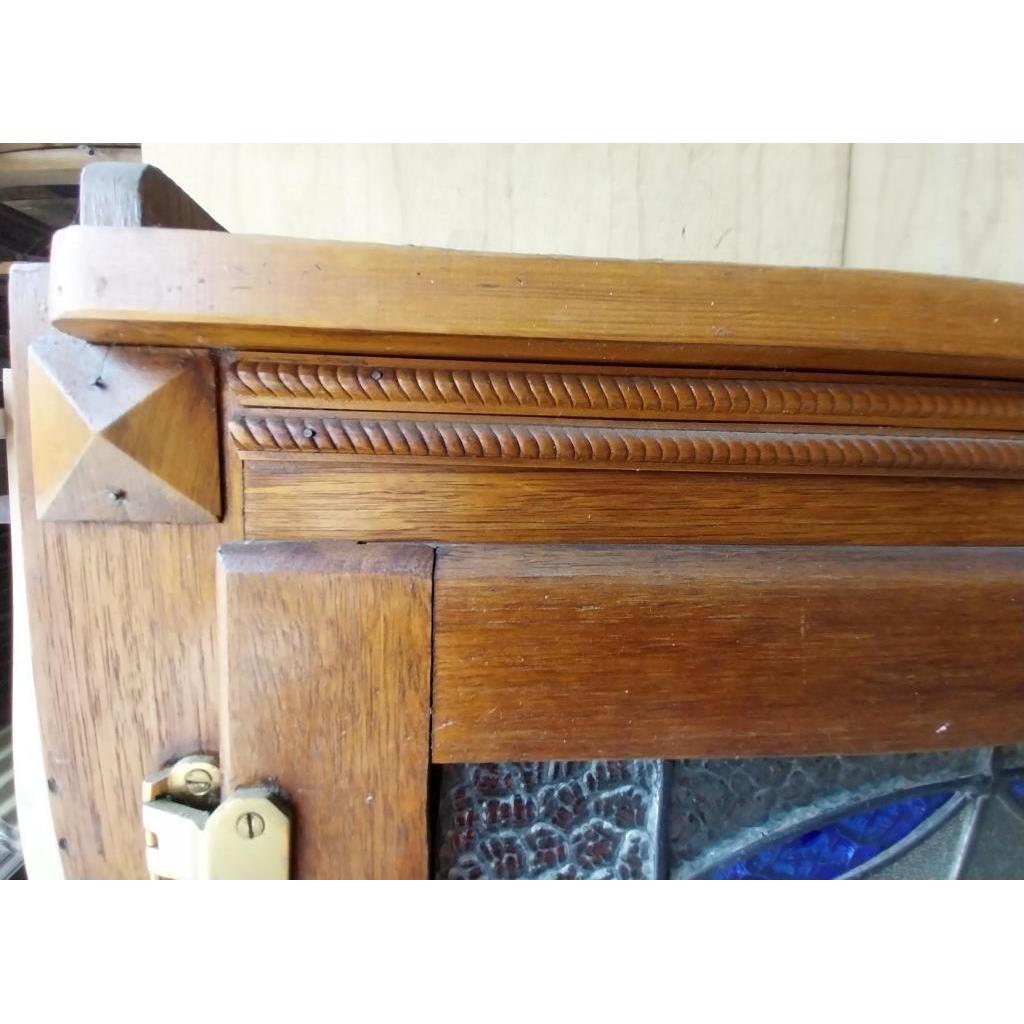 # 6120 <br> Vintage Timber Kitchen Dresser - Image 6