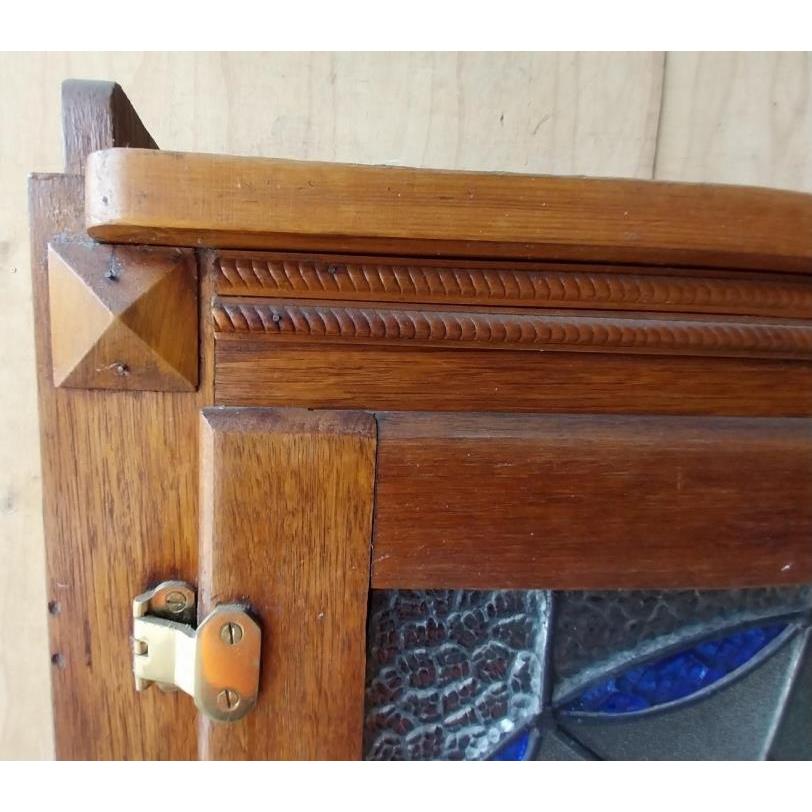 # 6120 <br> Vintage Timber Kitchen Dresser - Image 4