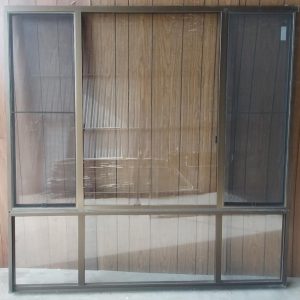 # 6594 - NW <br> Aluminium Framed Sliding Window <br> 2100mm High x 2110mm Wide