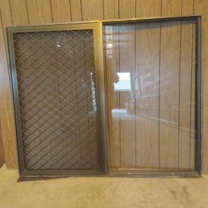 # 6603 - B9 <br> Aluminium Framed Sliding Window <br> 1460mm High x 1750mm Wide