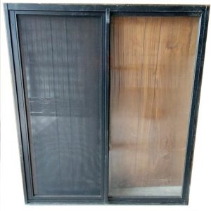 # 6647 - B7 <br> Aluminium Framed Sliding Window <br> 1365mm High x 1210mm Wide