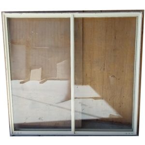 # 7033 - B9 <br> Aluminium Framed Fixed Window <br> 1405mm High x 1500mm Wide