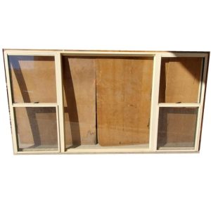 # 7035 - B3 <br> Aluminium Framed Sash Window <br> 1405mm High x 2675mm Wide