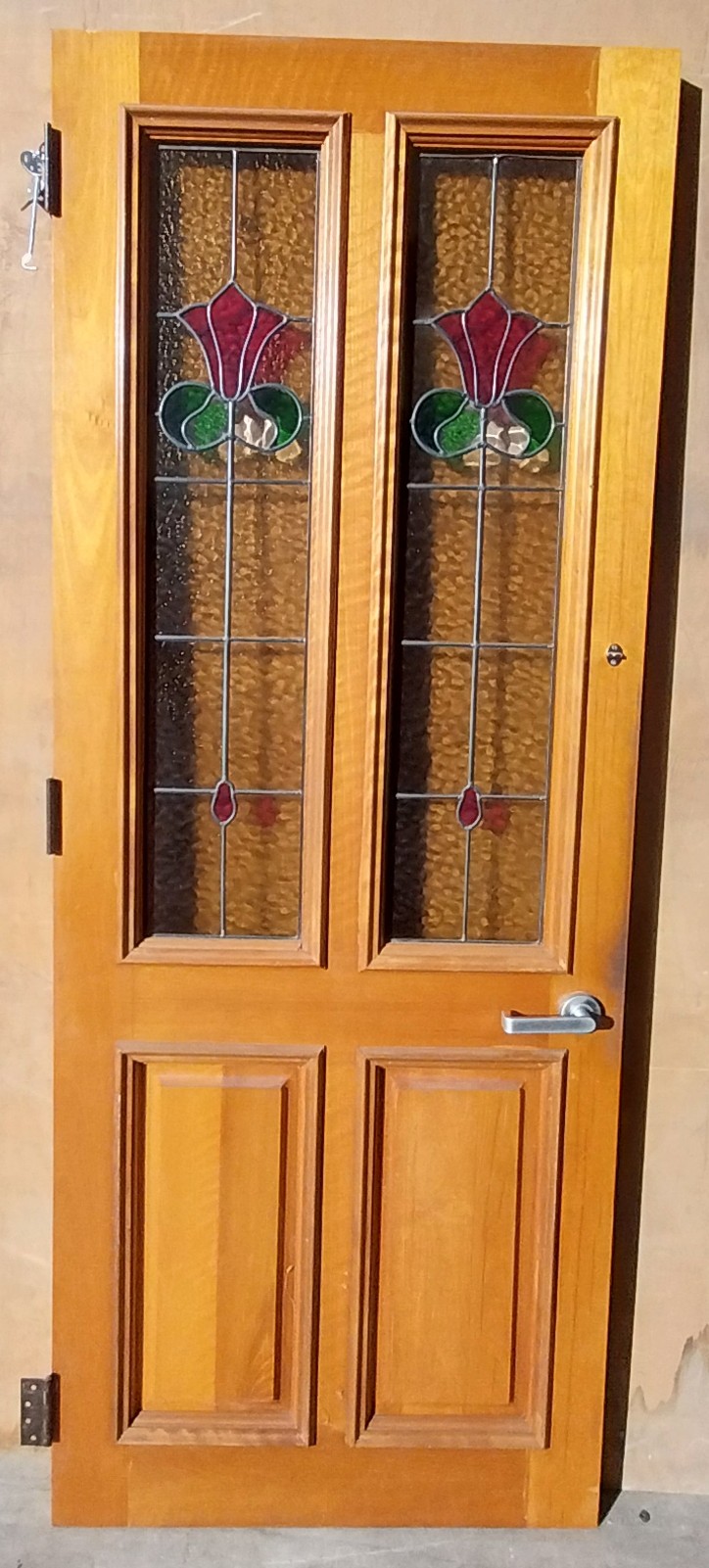 # 7067 <br> External Timber & Leadlight Door <br> 2015 x 780 x 35mm - Image 2