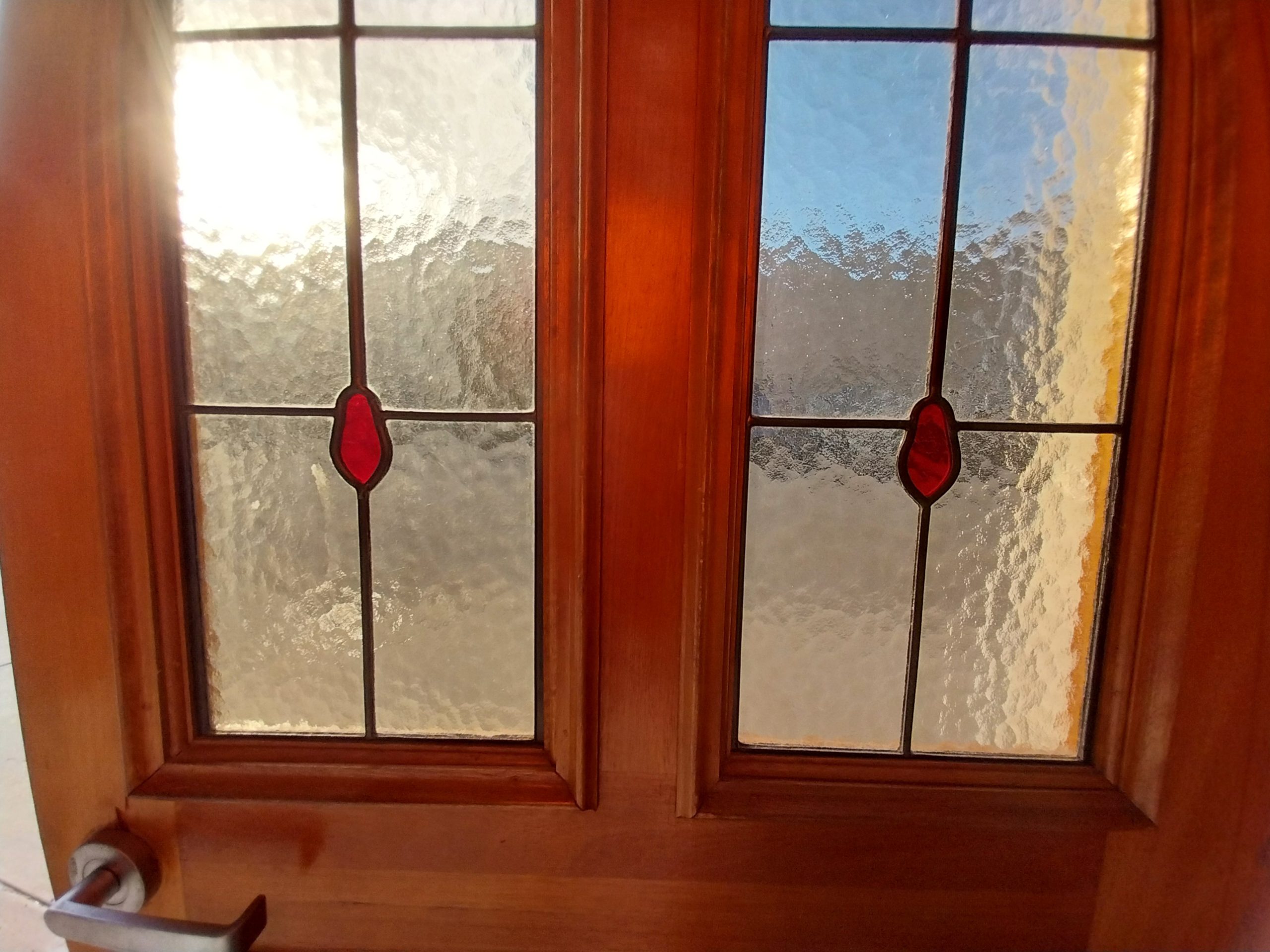 # 7067 <br> External Timber & Leadlight Door <br> 2015 x 780 x 35mm - Image 5