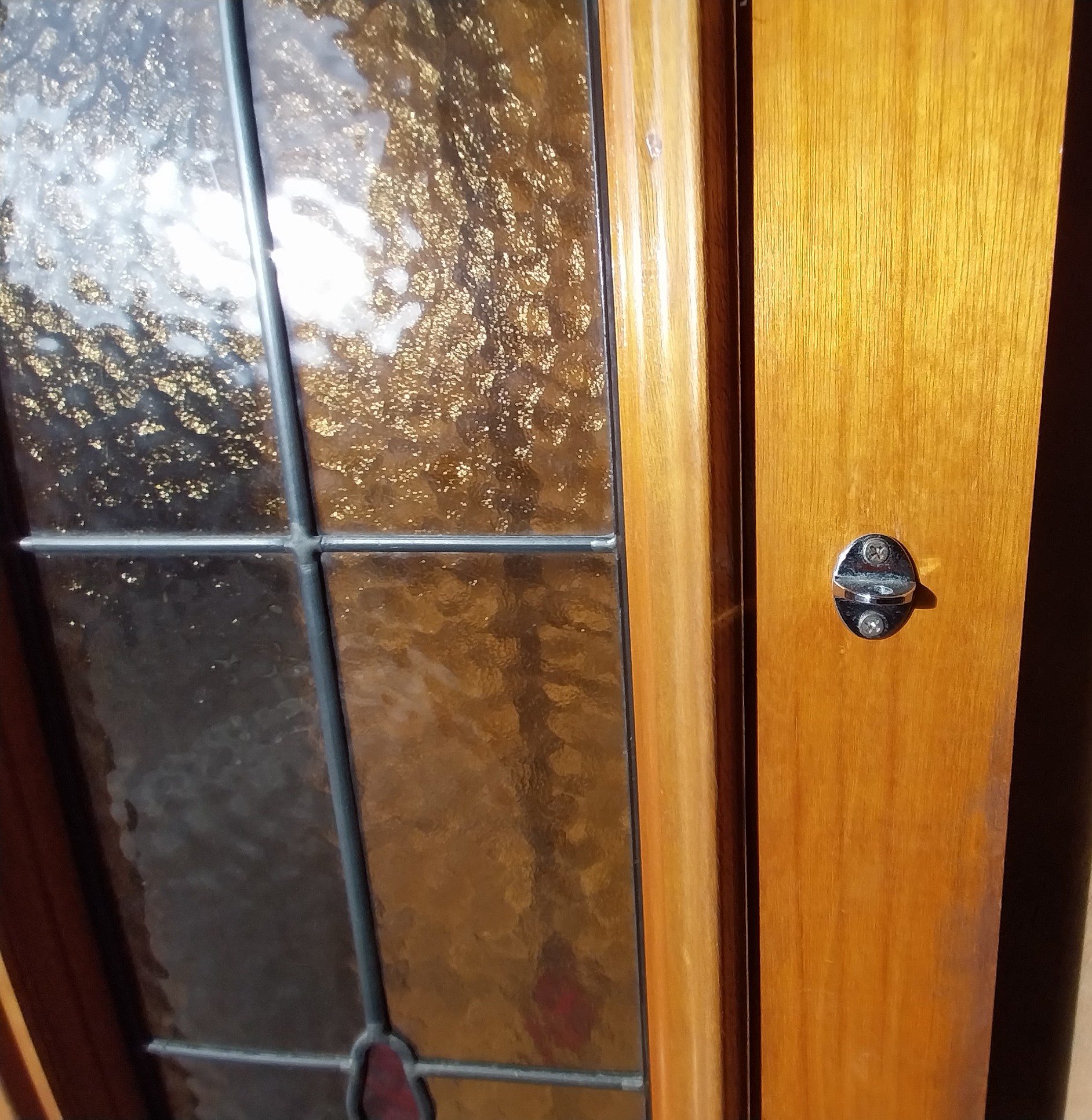 # 7067 <br> External Timber & Leadlight Door <br> 2015 x 780 x 35mm - Image 11