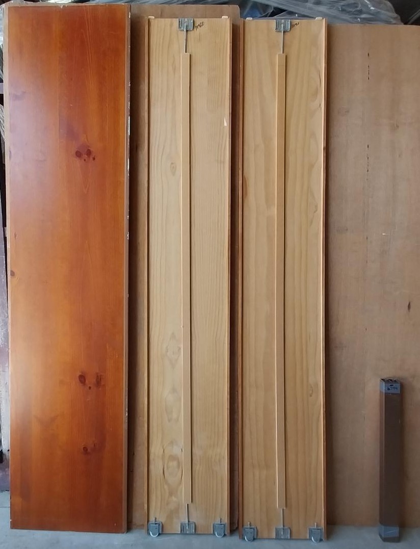# 6799 <br> Sliding Wardrobe Doors <br> 2650mm High x 880mm Wide - Image 2