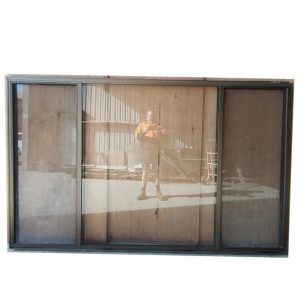# 7115 - B4 <br> Aluminium Framed Sliding Window <br> 1580mm High x 2585mm Wide