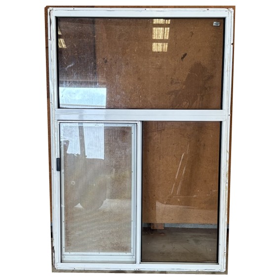 # 7310 - B7 <br> Aluminium Framed Sliding Window <br> 1560mm High x 1050mm Wide - Image 2