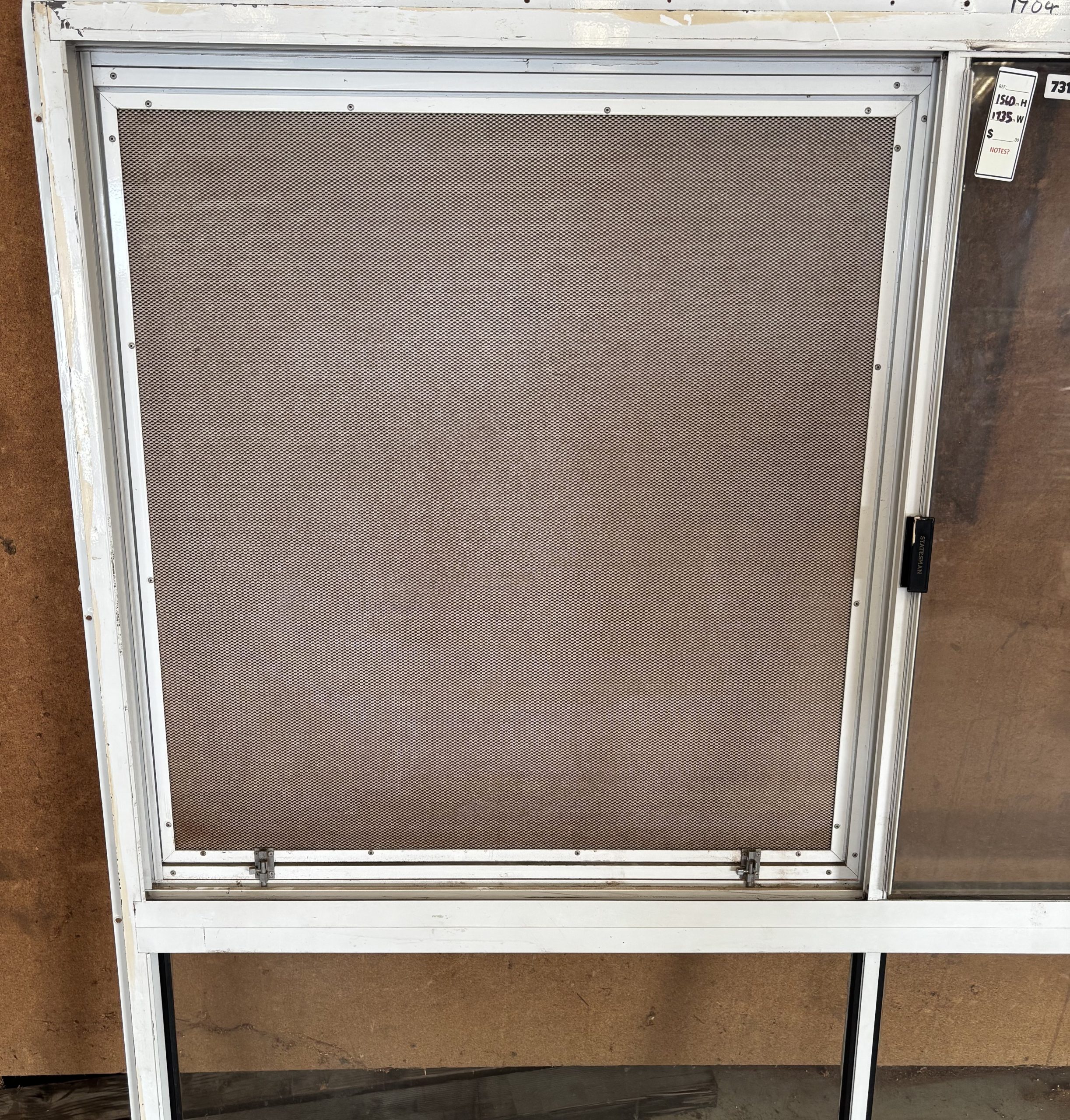 # 7311 <br> Aluminium Framed Sliding Window <br> 1560mm High x 1735mm Wide - Image 6