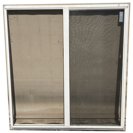 # 7318 - B7 <br> Aluminium Framed Sliding Window <br> 1315mm High x 1235mm Wide