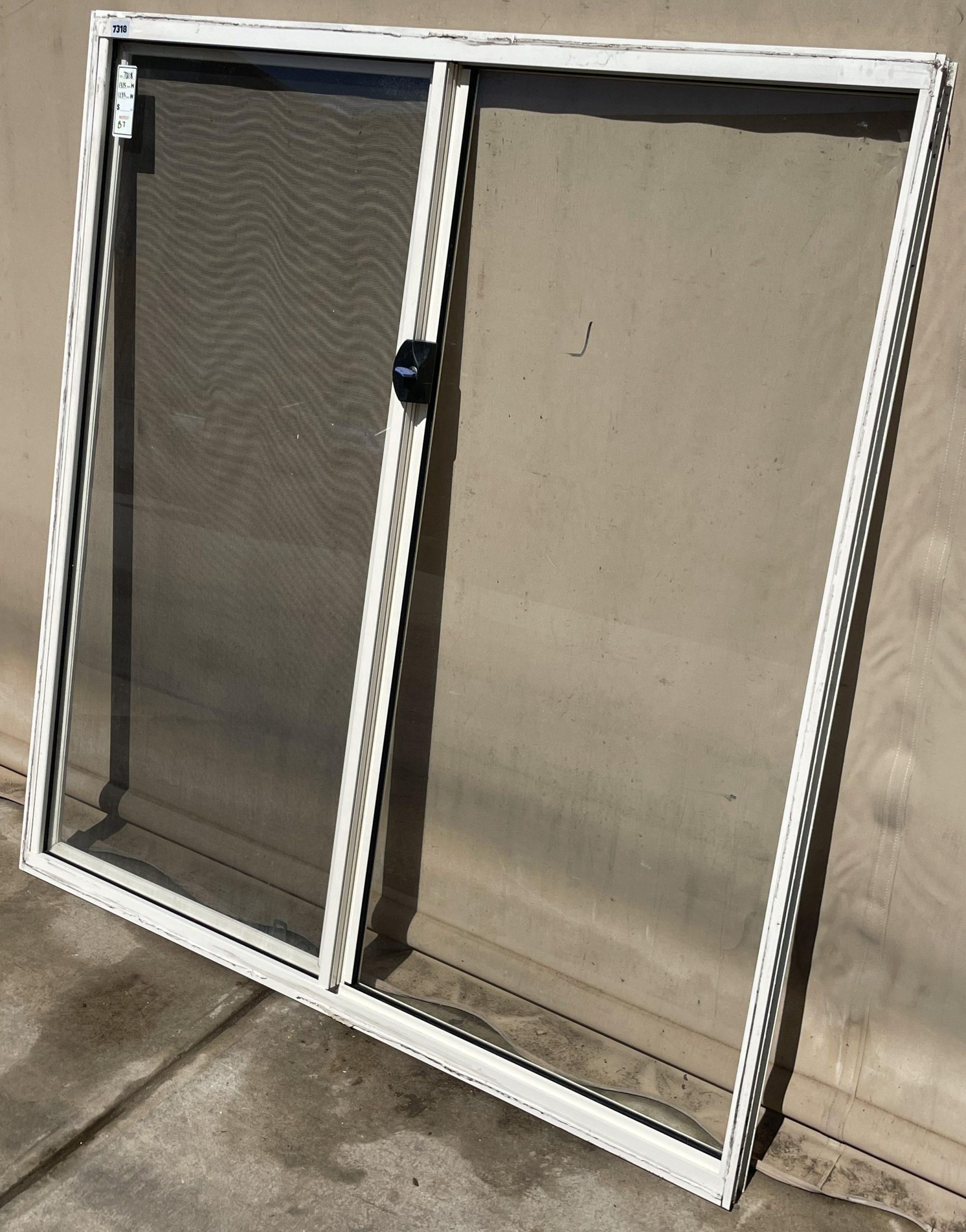 # 7318 - B7 <br> Aluminium Framed Sliding Window <br> 1315mm High x 1235mm Wide - Image 5